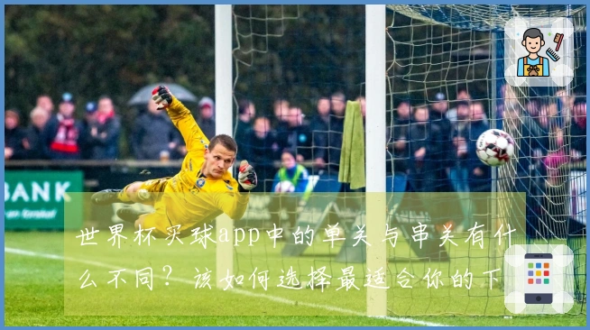 世界杯买球app中的单关与串关有什么不同？该如何选择最适合你的下注方式？